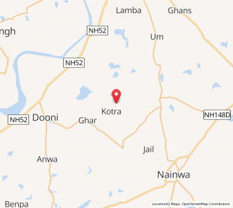 Map of Charnet, Rajasthan