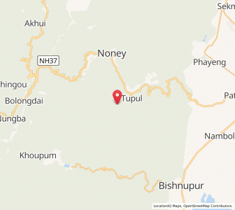 Map of Charoi Chakoklong, Manipur