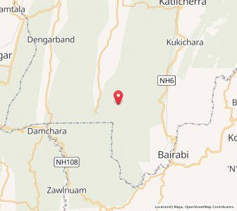Map of Chatachara, Assam