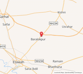 Map of Chatarpura, Uttar Pradesh