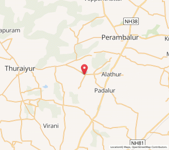 Map of Chattikulam, Mizoram