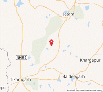 Map of Chaturkari, Madhya Pradesh
