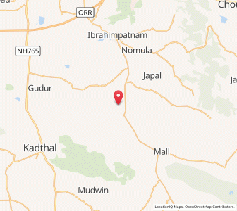 Map of Chaudharpalli, Andhra Pradesh