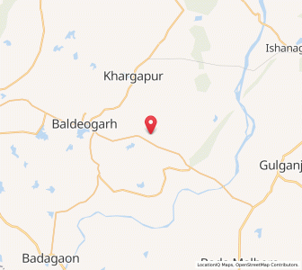 Map of Chaudhrankhera, Madhya Pradesh