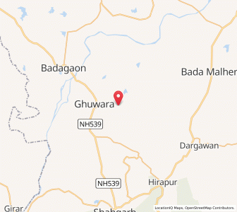 Map of Chaudhrikhera, Madhya Pradesh