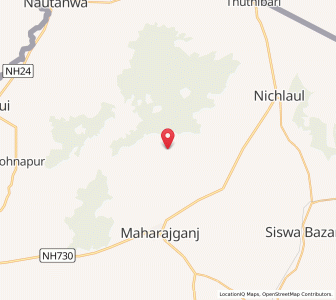 Map of Chauk, Uttar Pradesh