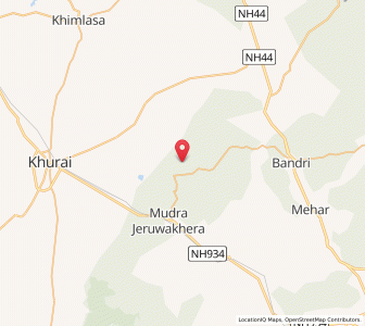 Map of Chaukapathari, Madhya Pradesh