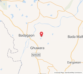 Map of Chaukhariyakhera, Madhya Pradesh