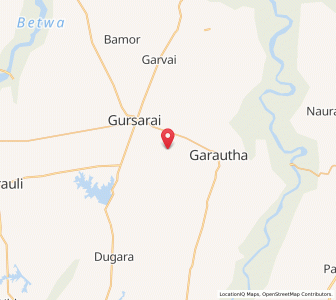 Map of Chaukri, Uttar Pradesh
