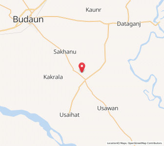 Map of Chaunrera Shikarpur, Uttar Pradesh