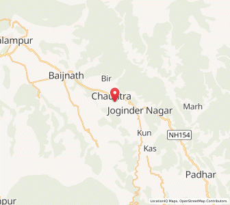 Map of Chauntra, Himachal Pradesh