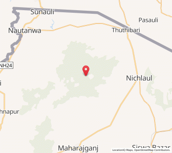 Map of Chauraha, Uttar Pradesh