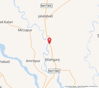 Map of Chaurasi, Uttar Pradesh