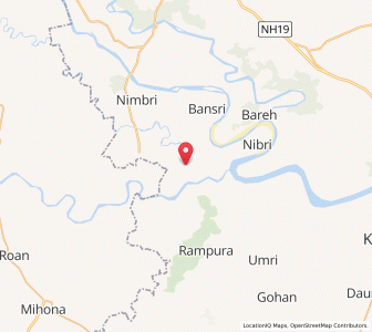 Map of Chaurela, Uttar Pradesh