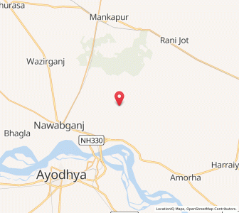 Map of Chauri, Uttar Pradesh