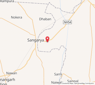 Map of Chautala, Haryana