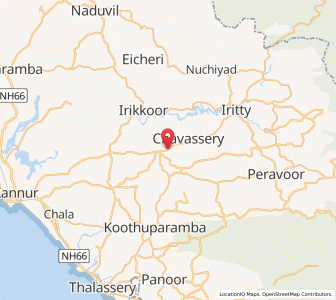 Map of Chavasseri, Kerala