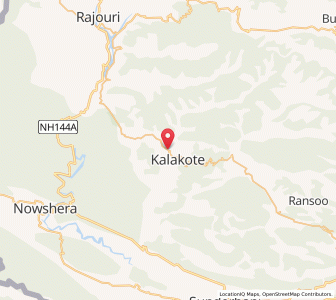 Map of Chehpur, Kashmir