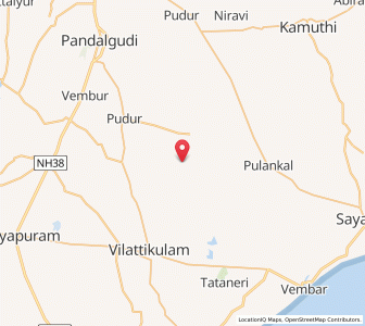 Map of Chennayyapuram, Mizoram