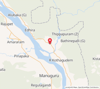 Map of Cherla, Andhra Pradesh