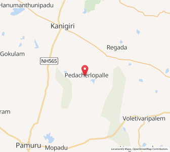 Map of Cherlopalle, Andhra Pradesh