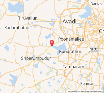 Map of Chettippattu, Tamil Nadu