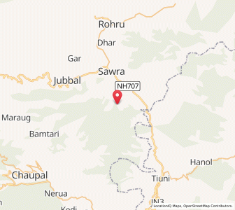 Map of Chhachpur, Himachal Pradesh