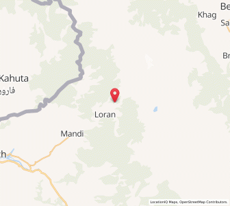 Map of Chhamb, Kashmir