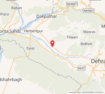 Map of Chhan Chak, Uttarakhand