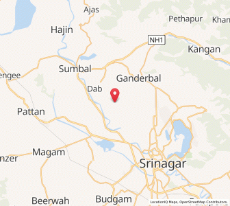 Map of Chhandna Deh Nauabad, Kashmir
