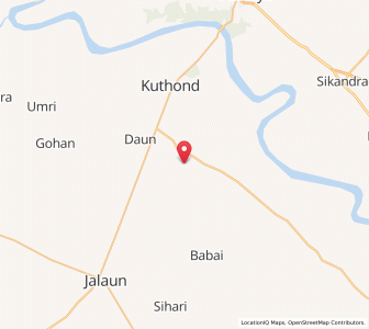 Map of Chhani Ahir, Uttar Pradesh
