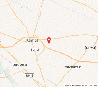 Map of Chhapaila, Uttar Pradesh