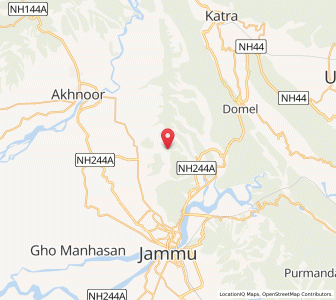 Map of Chhapri, Kashmir