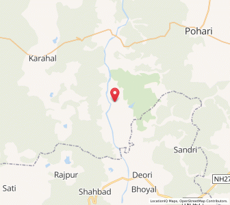 Map of Chharchh, Madhya Pradesh