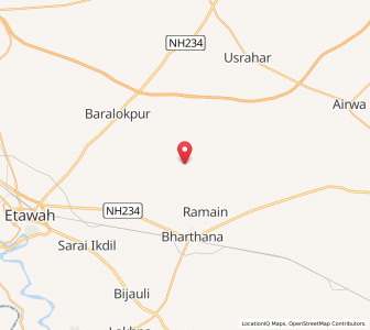 Map of Chhata ka Nagla, Uttar Pradesh