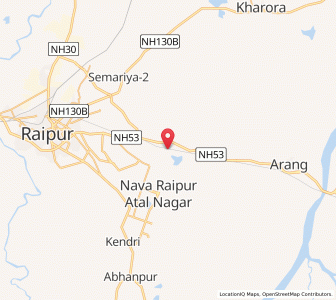 Map of Chhatauna, Chhattisgarh