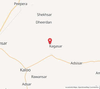 Map of Chhattasar, Rajasthan