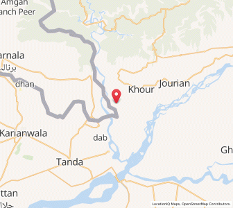 Map of Chhatti Tahli, Kashmir