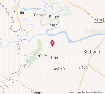 Map of Chhauna, Uttar Pradesh