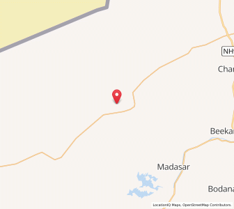 Map of Chhilu, Rajasthan
