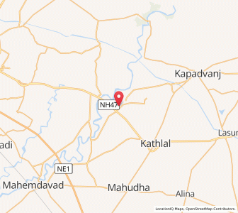 Map of Chhipri, Gujarat