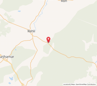 Map of Chhirari, Madhya Pradesh