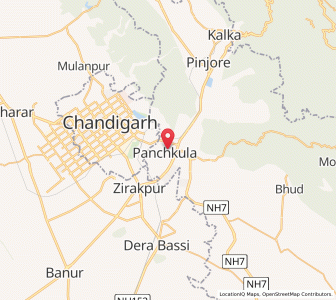 Map of Chhota Ferozepur, Haryana