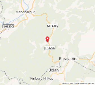 Map of Chhota Nagra, Jharkhand