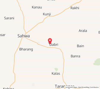 Map of Chhoti Dabri, Rajasthan