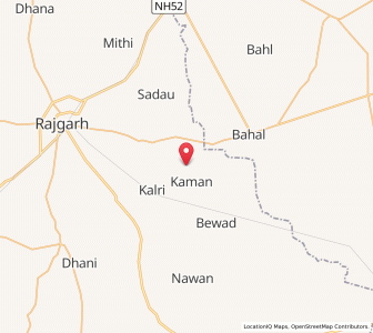 Map of Chhotikhairu ki Dhani, Rajasthan
