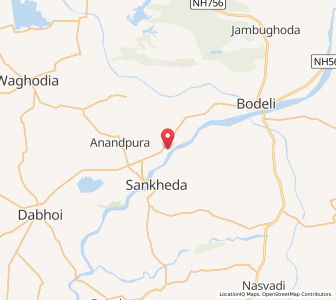 Map of Chhuchhapura, Gujarat