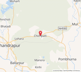 Map of Chichpalli, Maharashtra