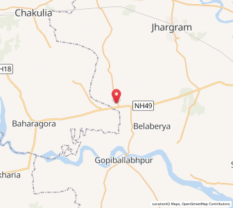 Map of Chichra, Jharkhand