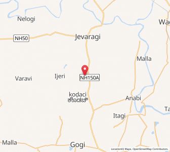 Map of Chigarhalli, Karnataka